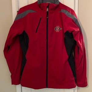 SDSU women’s red jacket